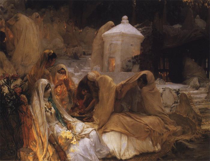 Frederick Arthur Bridgman The Day of the Prophet at Oued el Kebir